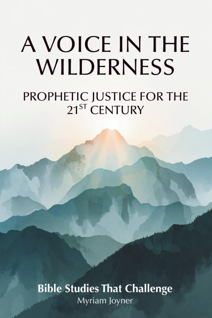 Voice in the Wilderness Prophetic Justice for the 21st Century